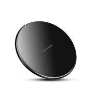 Best Seller 10W Round Portable Qi Fast Charging Cell Phone New Design Wireless Charger Pad